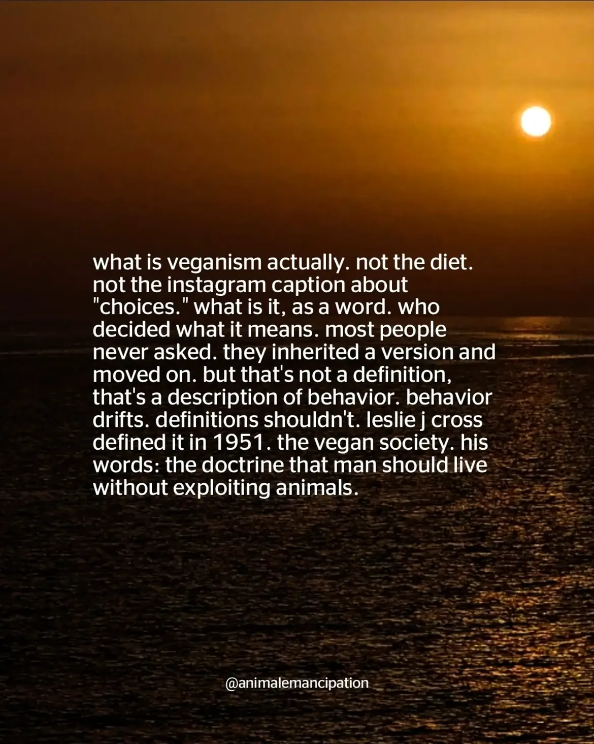What is veganism actually.