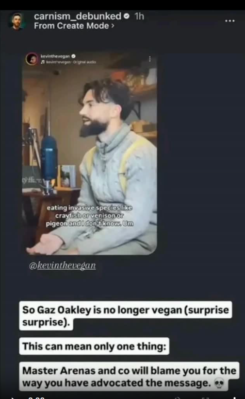 George Martin Gaz Oakley story reaction