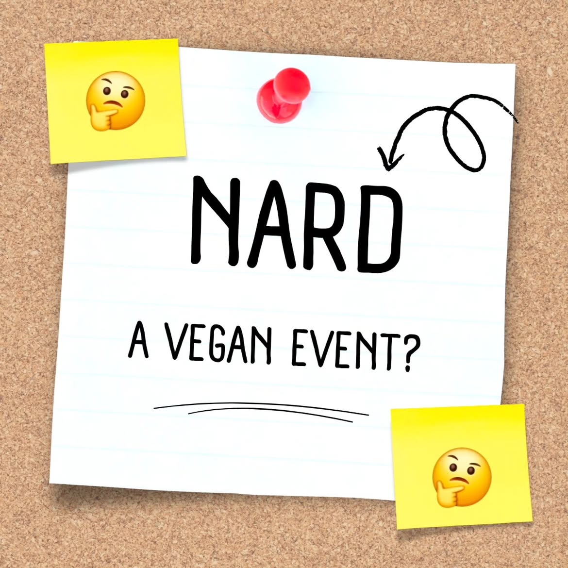 NARD - a vegan event?
